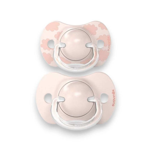 Picture of SUAVINEX 0-6M SOOTHER SILICONE DREAMS 2 PACK PINK